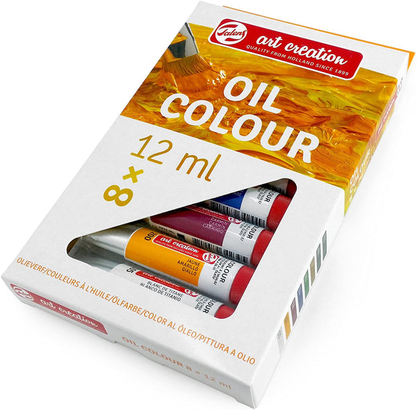 Royal Talens - Art Creation Oil Colour Paints - 8 x 12ml Tubes